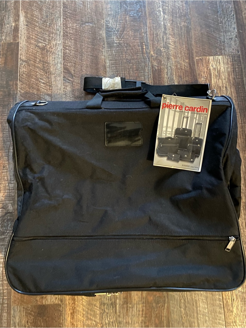Pierre Cardin Black Garment Bag with Carry Handle